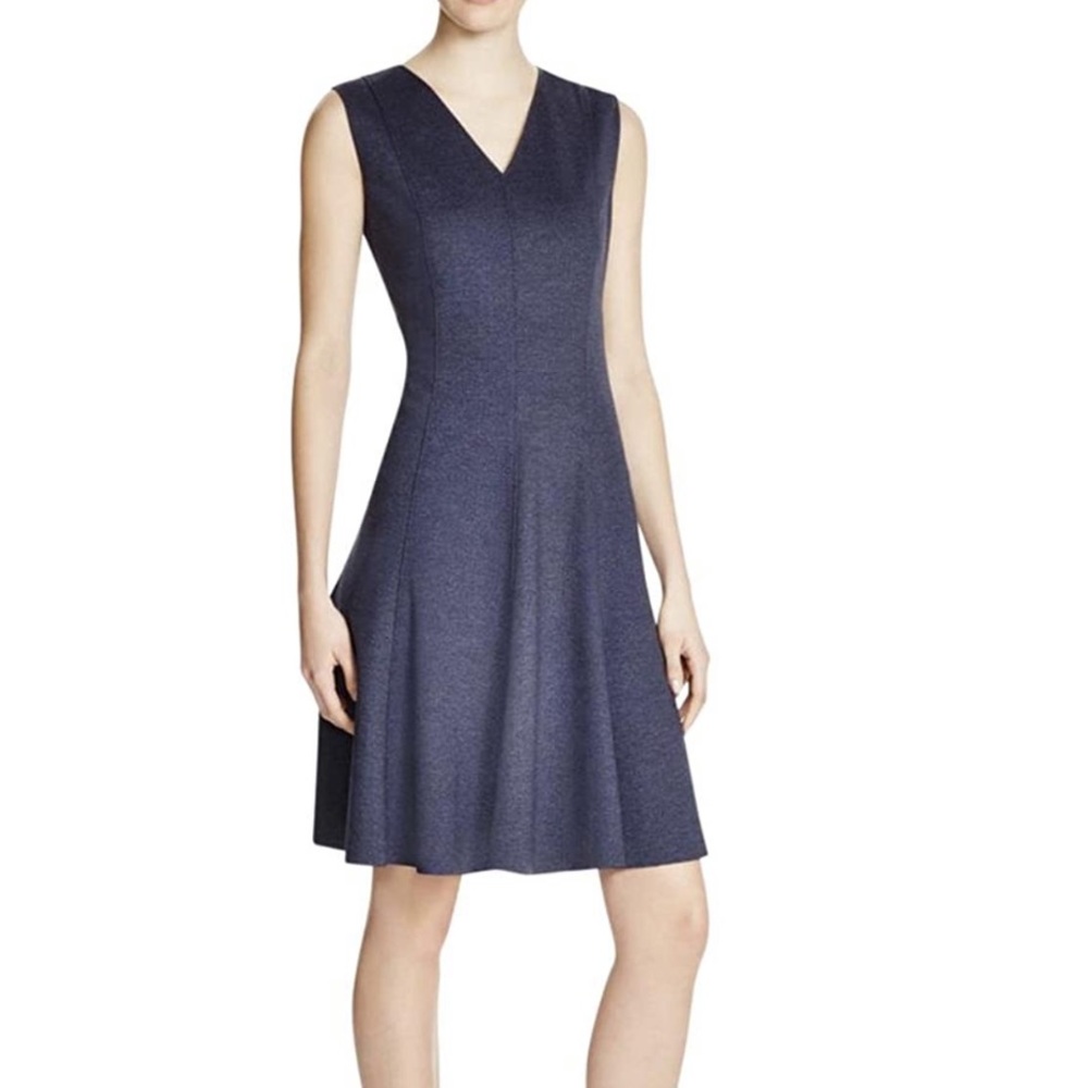 T Tahari Zoya Dress (Navy) - Brand New